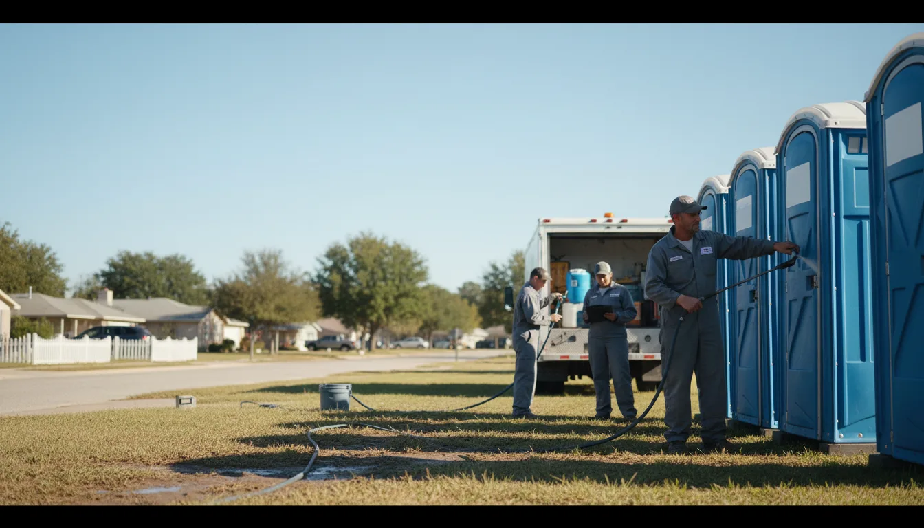 Long-Term Portable Toilet Rental in Lakewood, WI near me